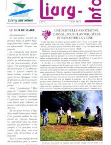 Couverture Livry Info n° 52