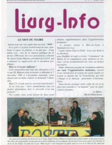Couverture Livry Info n° 33