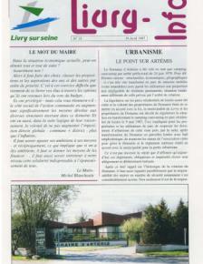 Couverture Livry Info n° 35