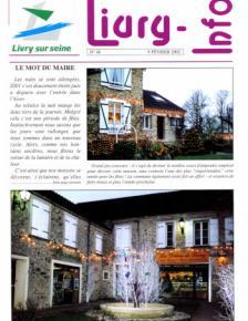 Couverture Livry Info n° 48