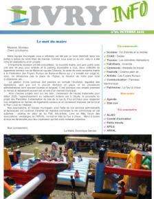 Couverture Livry Info n° 96